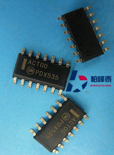 全新原装 MC74ACT00DR2G SN74ACT00DR ACT00 SOP-14窄体 3.9MM