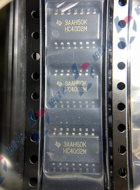 CD74HC4002NSR HC4002M SOP-14中体 5.2MM TI进口原装 可直拍