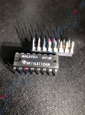 SN74LS112AN 直插 DIP-16 双J-K触发器 TI进口原装 可直拍