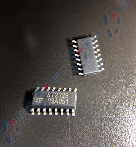 ST232BDR ST232B SOP-16 RS-232 驱动接收器 ST进口原装 可直拍