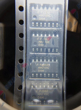 MM74HC04MX MM74HC04M SOP-14窄体 Fairchild进口原装 可直拍
