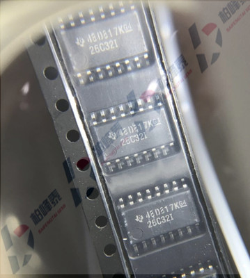 AM26C32INSR 丝印：26C32I 贴片SOP-16 5.2MM TI进口原装 可直拍