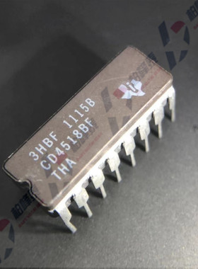CD4518BF3A CD4518BF CDIP-16 TI军工陶瓷 质量保证 可直拍