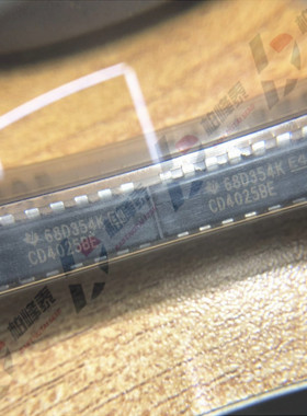 全新原装 CD4025 CD4025BE 直插计数器芯片 直插DIP-14，可直拍