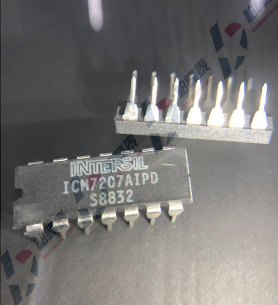 ICM7207AIPD 直插DIP-14 定时计数器 INTERSIL全新原装 可直拍