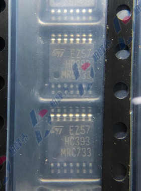 M74HC393TTR 74HC393 HC393 TSSOP-16超薄 ST/意法进口原装 直拍