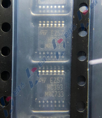 M74HC393TTR 74HC393 HC393 TSSOP-16超薄 ST/意法进口原装 直拍