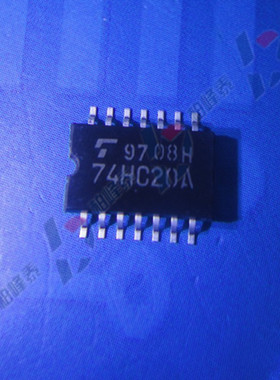 TC74HC20AF 74HC20A HC20 SOP-14中体 5.2MM 东芝进口原装 可直拍