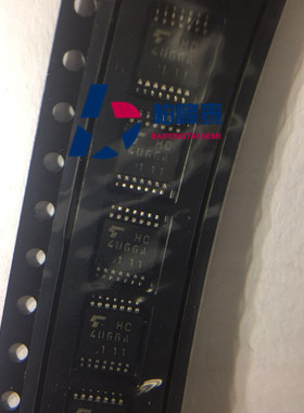 TC74HC4066AFT丝印：HC4066A TSSOP-14 东芝正品 IC配套 可直拍