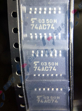 TC74AC74F 丝印：74AC74 SOP-14中体 TOSHIBA全新正品 可直拍