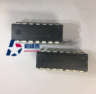 CD4047BE 插件 DIP-14 多频振荡器 TI全新正品 IC配套 可直拍