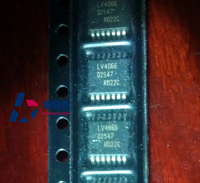 74LV4066PW 丝印：LV4066 TSSOP-16超薄 全新正品 IC配套 可直拍