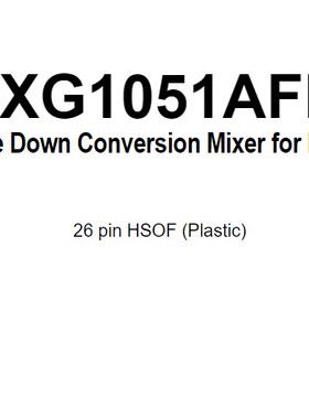 CXG1051AFN-T2 CXG1051AFN HSOF-26 SONY功率放大器 正品可直拍