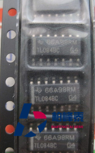 TL084BCDR丝印：TL084BC 四路精密放大器 TI正品 IC配套 可直拍