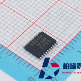 SN74HC244APWR丝印：HC244A TSSOP-14 原装正品 IC配套 可直拍