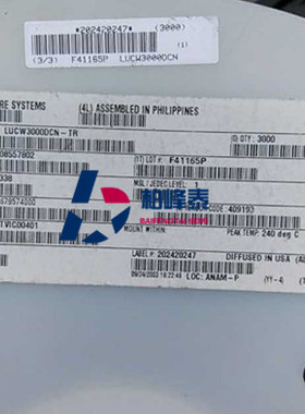 LUCW3000DCN TSOP-16 丝印：LUCW3000 AGERE杰尔科技 正品可直拍