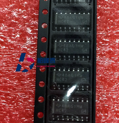 SN74HC42DR 丝印：HC42 SOP-16 复用解码器 TI进口正品 可直拍