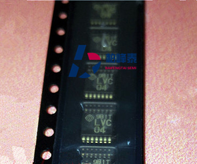 HD74LVC04TELL SN74LVC04APWR 丝印：LVC04 TSSOP-14 HIT正品直拍