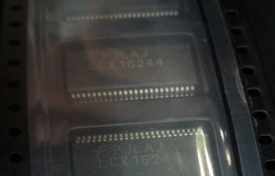 74LCX16244MEAX 丝印：LCX16244 SSOP-48 FSC正品 IC配套 可直拍
