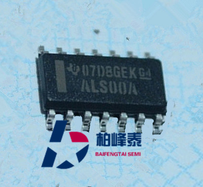 SN74ALS00ADR 丝印：ALS00A SOP-14 TI进口正品 IC配套 可直拍