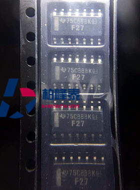 SN74F27DR 丝印：F27 SOP-14 栅极逆变器 TI保证原装  配单