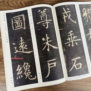 二玄社精选扩大法帖9虞世南孔子庙堂碑书法毛笔楷书字帖原版碑帖