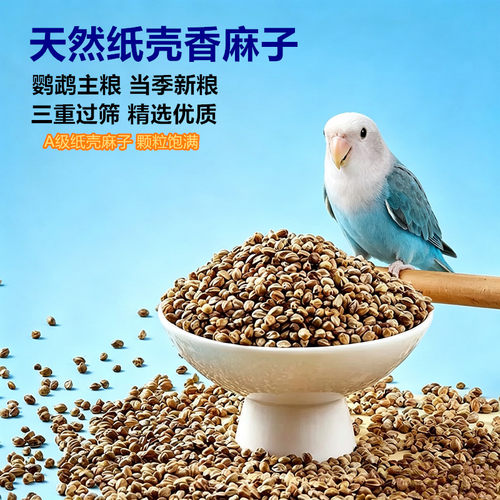 纸壳麻子鹦鹉鸟粮奖励专用零食