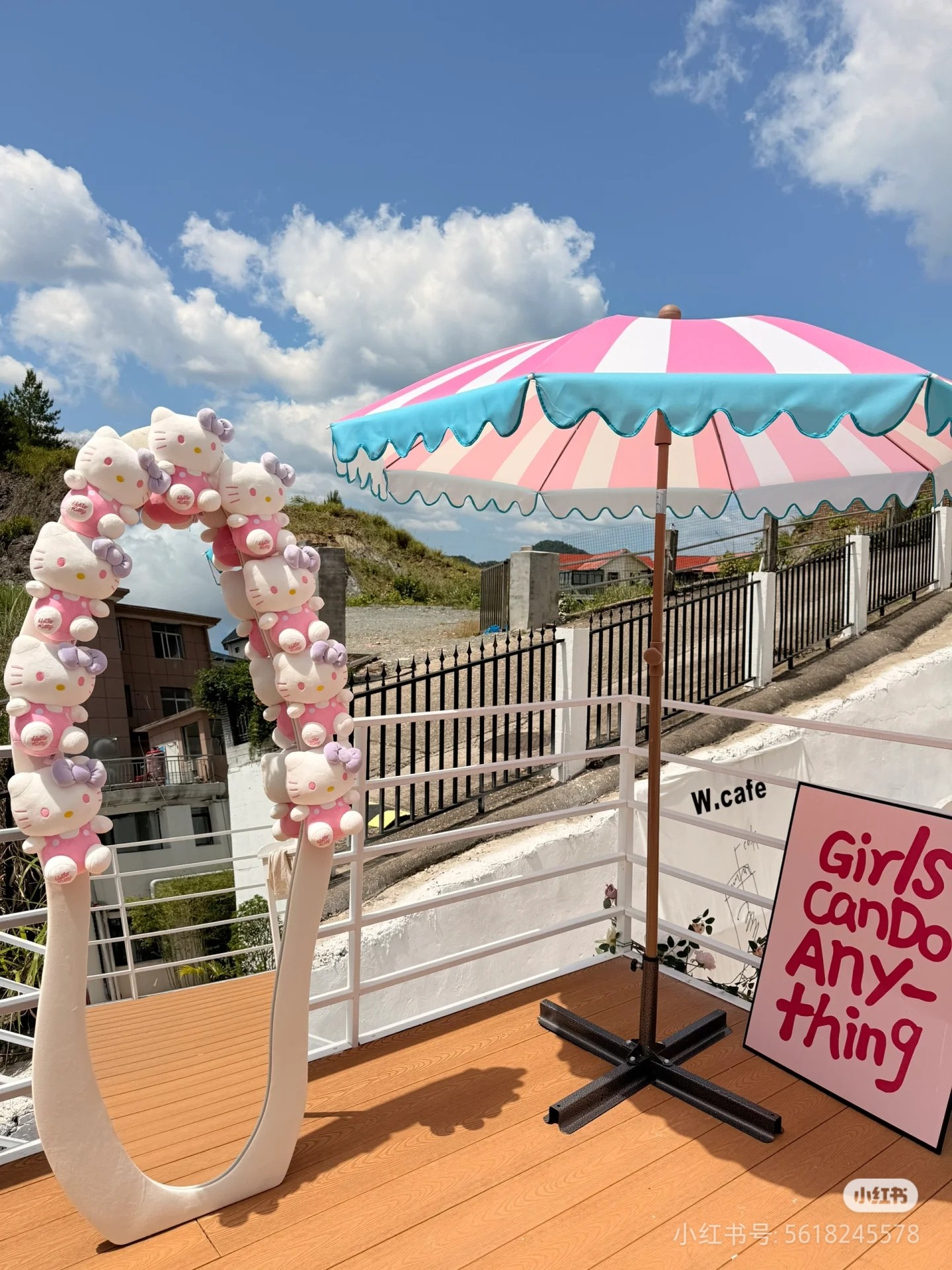 户外遮阳伞大号伸缩雨棚遮阳伞户外庭院伞粉B色条纹摆摊伞咖啡店,住宅家具,遮阳伞,淘宝优惠券,粉丝福利购,淘宝优惠卷