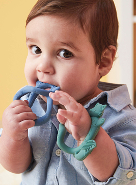 bbox手腕磨牙棒 · 婴儿磨牙棒咬胶宝宝口欲期硅胶玩具