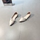 法式 软皮百搭玛丽珍鞋 仙女风珍珠尖头浅口单鞋 女平底2026春夏新款