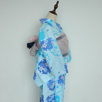 出口日本yukataa客供竹节全棉