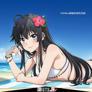 雪之下雪乃由比滨结衣一色挂画