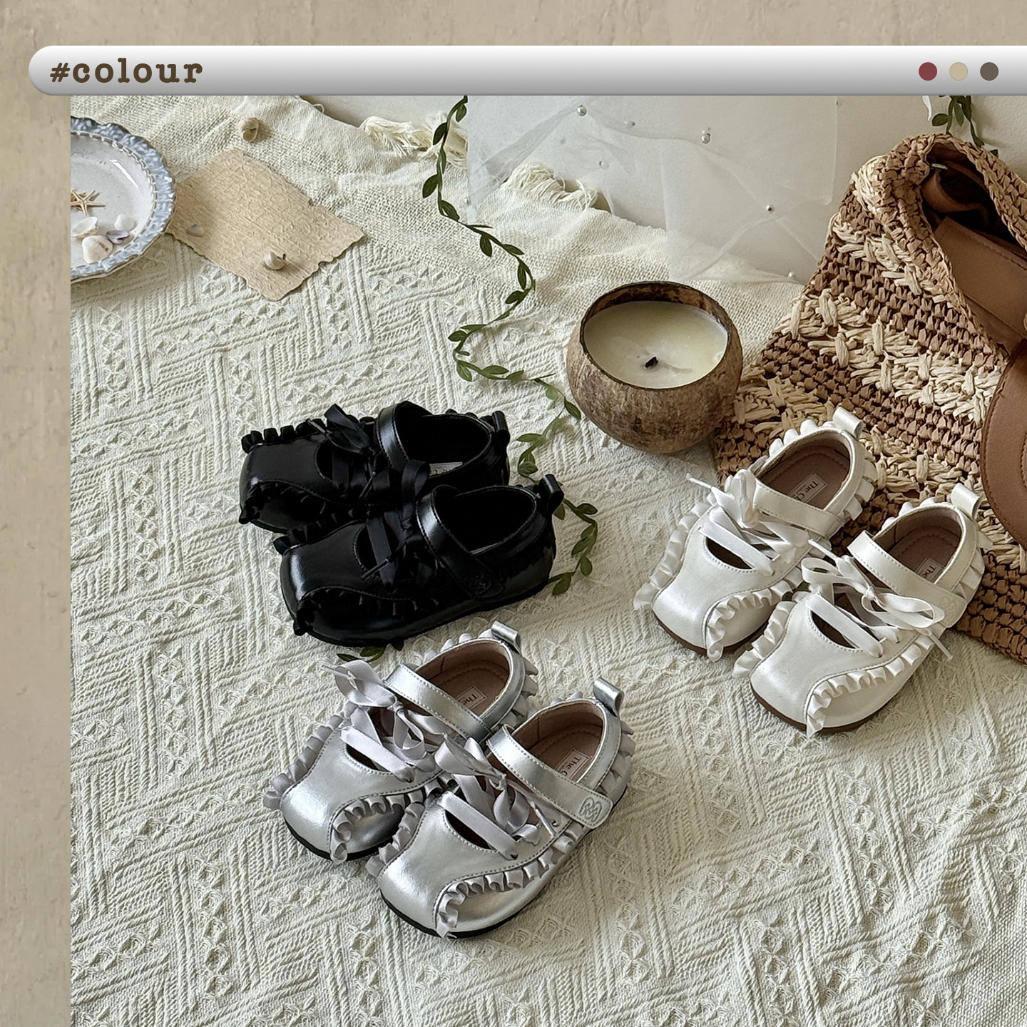 女童小香风软底时装淑女单鞋新款春季女孩简约公主鞋学生演出皮鞋