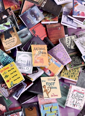 Dollhouse1:12迷你娃娃屋袖珍配件杂志书本BJD场景拍摄道具漫画书