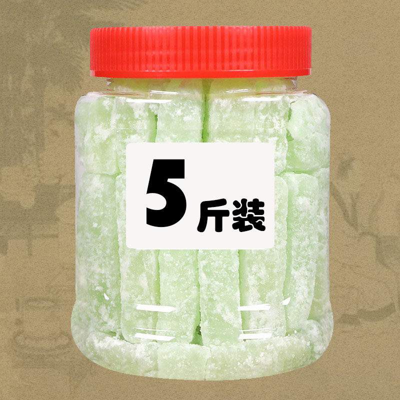 冬瓜糖500g袋装小包装广东老式冬瓜糖条手工冬瓜糖丁怀旧儿时零食