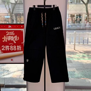 安踏凯里欧文梭织休闲长裤男正品美式工装裤直筒裤子男172611506