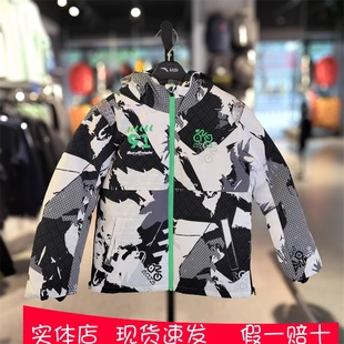 男小童休闲骑行羽绒服易去污热蓬绒352349917 安踏儿童23冬季 新款