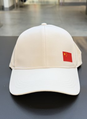 安踏国旗款棒球帽男女同款休闲遮阳透气鸭舌帽防晒帽子