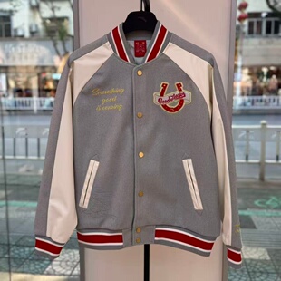 安踏好事发生丨新年款红色棒球服夹克男冬季美式外套152618709N