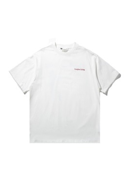 ATBORDER 25SS夏季新款日系基础款印花圆领短袖复古休闲百搭T恤男