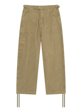 BSAPA 2025新款重磅水洗工装裤宽松直筒休闲长裤男女秋装复古裤子