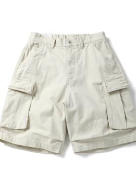 BLACK ARMADA 2025夏季新款复古休闲工装短裤多口袋重磅高街裤子