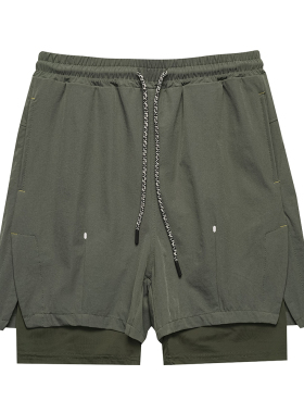 ZETOMITY 2025夏季新款吸湿速干UPF50+功能性户外防晒运动短裤