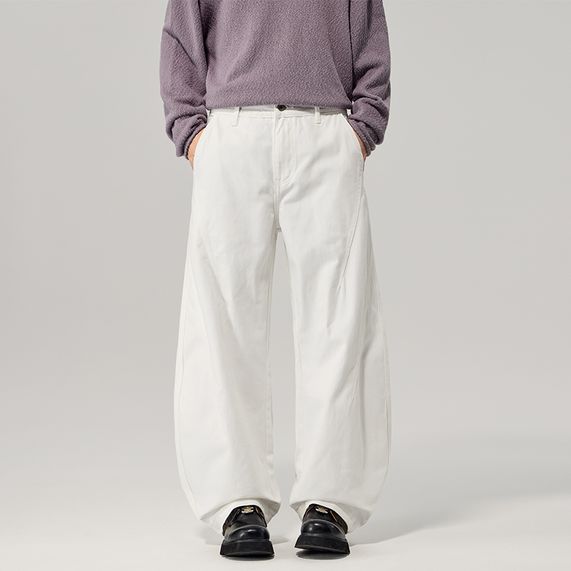 BLACK ARMADA 2025秋季新款高端美式复古牛仔裤直筒宽松休闲裤