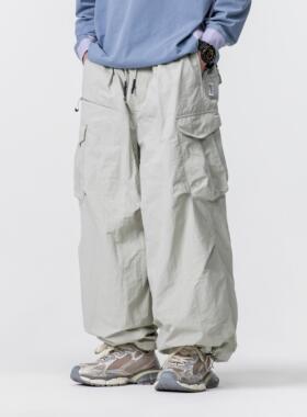 BLACK ARMADA 美式速干防泼水超宽松轻量化户外机能登山伞兵裤