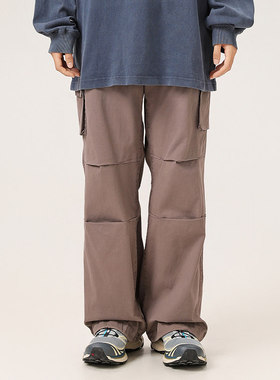 BLACK ARMADA 202春秋新款高级感痞帅工装裤美式复古多口袋休闲裤