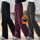 休闲长裤 女童百搭工装 大童8 18岁中学生青少年时尚 裤 2025春秋新款