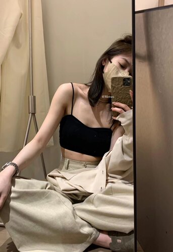 METWO｜一体式带胸垫运动吊带背心乳胶透气夏季