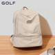GOLF2025新款 时尚 女士双肩包大容量电脑背包轻便通勤大学生书包女