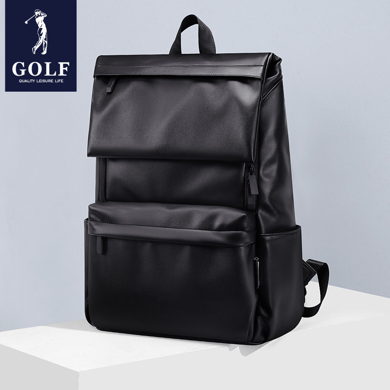GOLF男士双肩包时尚潮流大容量电脑背包15.6寸休闲通勤大学生书包,箱包皮具/热销女包/男包,双肩背包,淘宝优惠券,粉丝福利购,淘宝优惠卷
